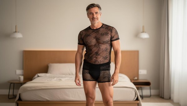 Lingerie masculine : une tendance qui séduit de plus en plus d'hommes